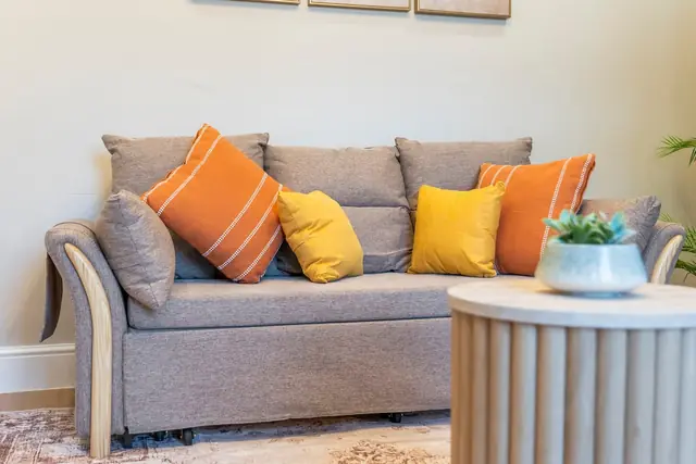 Sofa and coffee table