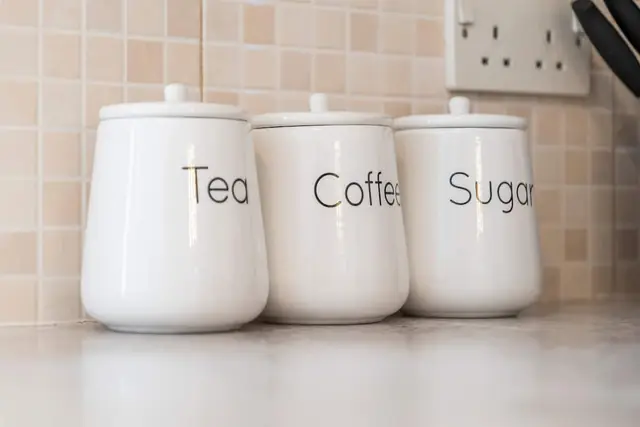 Tea, coffee and sugar